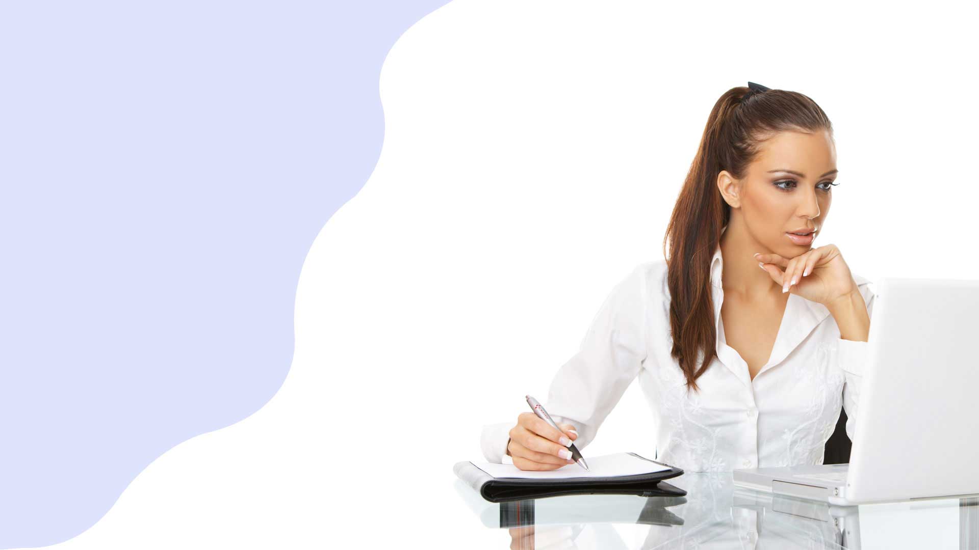 Financial recovery specialists meeting with clients