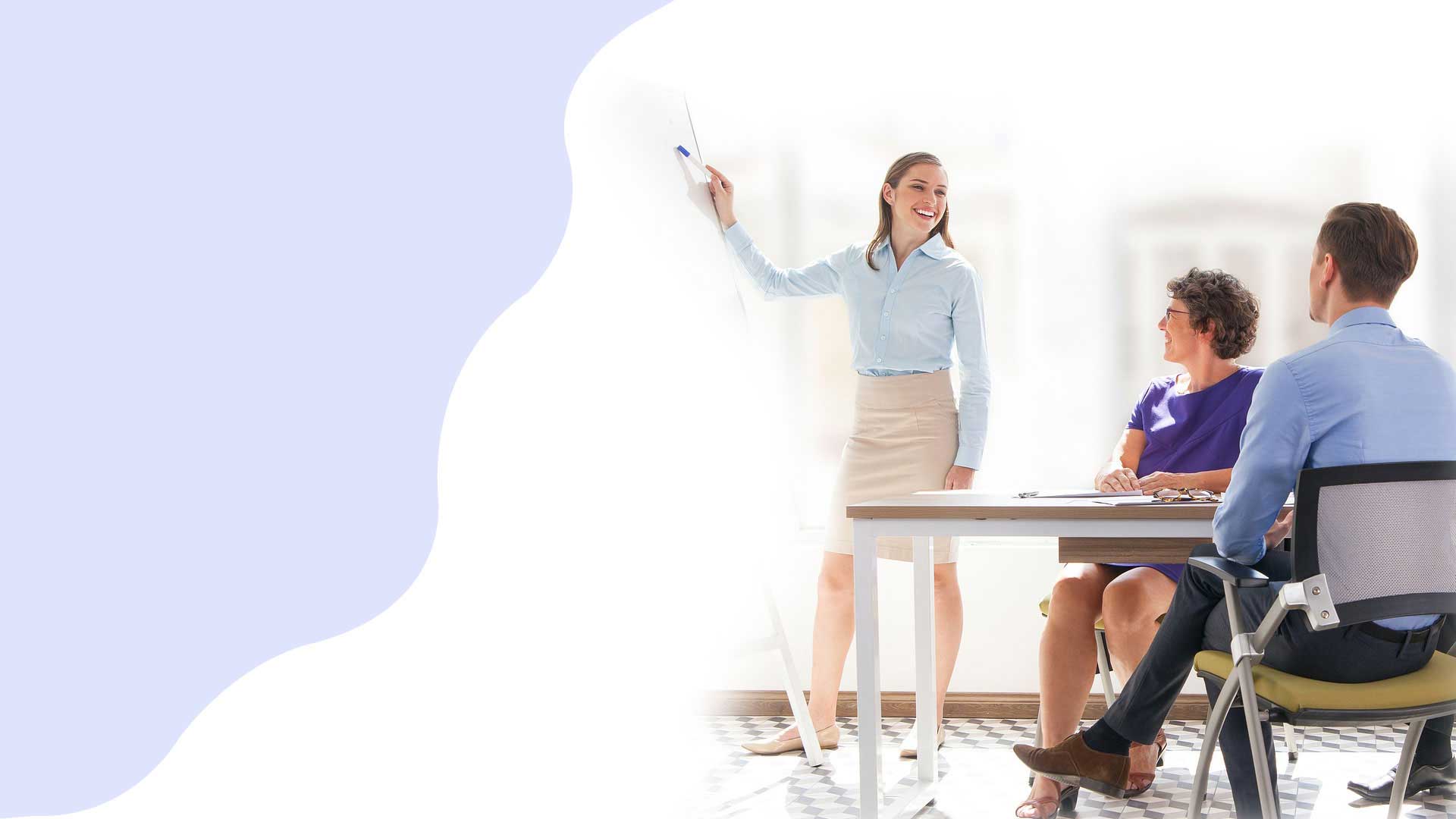 Financial analysts reviewing recovery strategies